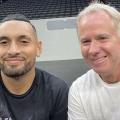 Kyrgios sí sonríe en la Laver