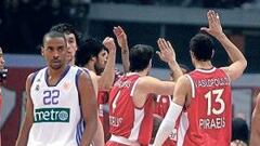 Estocada casi letal del Olympiacos al Madrid