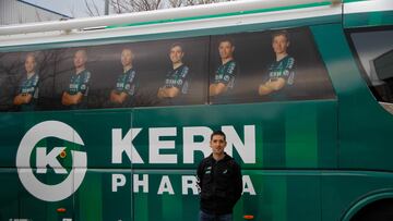 Mikel Nieve, nuevo director deportivo del equipo Kern Pharma.