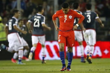 Chile - Paraguay, en imágenes