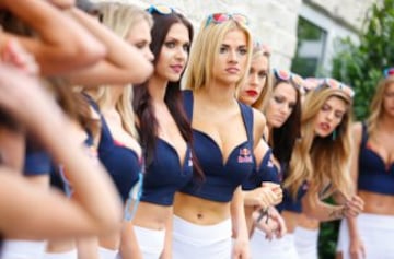 Paddock Girl en el GP de Las Américas.