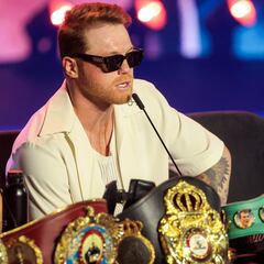 Canelo Álvarez: “¿Topuria? Yo soy el que los pongo en mi lista”