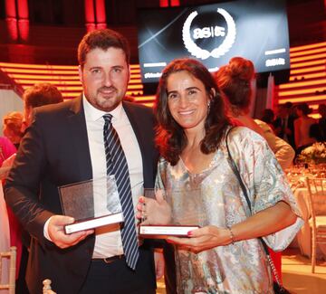 David Cal e Isabel Fernández.