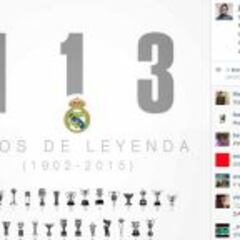 James Rodríguez felicita al Real Madrid en sus 113 años
