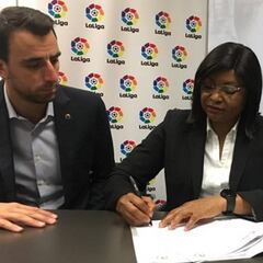 LaLiga y la NWFL de Nigeria juntos por el fútbol femenino