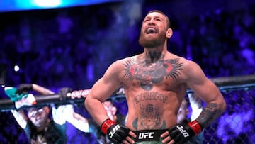 Conor McGregor, durante un combate.