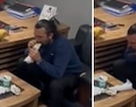 Un hombre turco se salva la vida a sí mismo al atragantarse comiendo