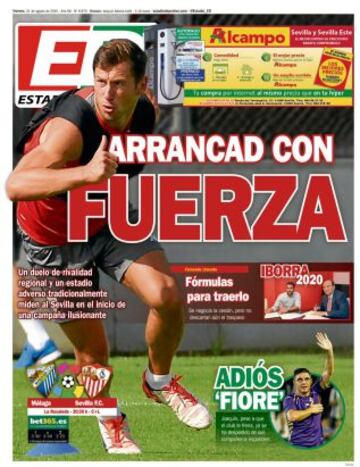 Portadas de la prensa deportiva