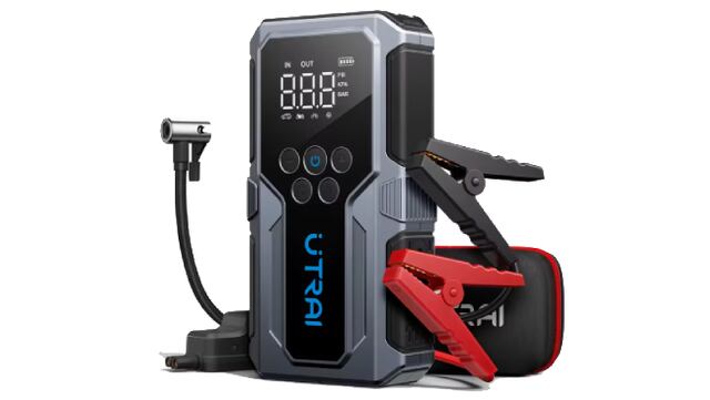 Portable battery starter