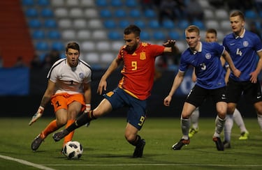 Borja Mayoral en el España-Estonia Sub-21. 177 minutos. 3.927 km.
