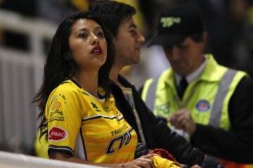 San Luis y Universidad Católica se enfrentaron en la cancha del Lucio Fariña de Quillota. 