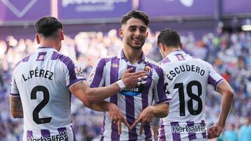 26/05/24 PARTIDO SEGUNDA DIVISION 
REAL VALLADOLID - VILLARREAL B FILIAL 
Gol Del Real Valladolid GOL 1-0 RAUL MORO 
ALEGRIA 
