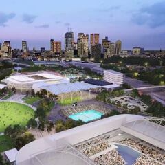 Melbourne Park, en tres zonas por el protocolo anti-COVID