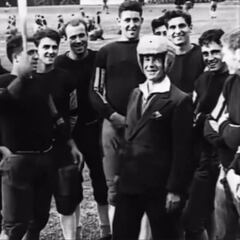 Vídeo inédito de un casco deportivo en 1932: “diseñado para eliminar muertes”
