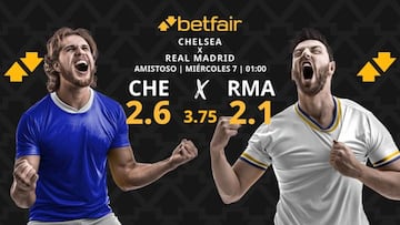 Chelsea vs. Real Madrid: horario, dónde ver, pronósticos y estadísticas