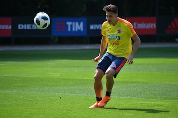 Día 14 en Milanello: Farid Díaz se unió a la Selección Colombia