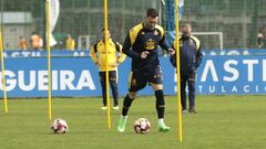 Entrenamiento Deportivo de La Coruña. Lucas Pérez