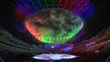 El Estadio Nacional, en la ceremonia de clausura.