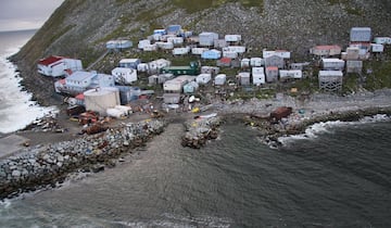 La isla Diomedes Mayor