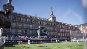 UEFA's Champions League Festival is alive in Plaza Mayor