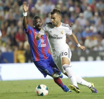 Levante-Real Madrid. Jesé y Diop.