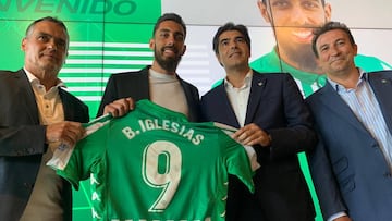 Presentación de Borja Iglesias.