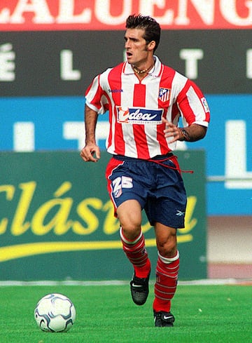 Jugó en el Atlético de Madrid en la temporada 2000-01.