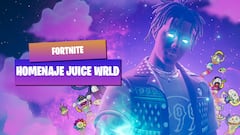Así es el emotivo homenaje de Fortnite al cantante fallecido Juice WRLD