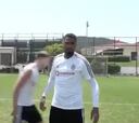 ¡Qué golazo! Boateng hizo uno de los mejores tantos vistos en un entrenamiento
