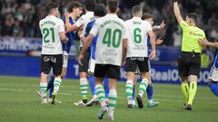 16/03/24  PARTIDO SEGUNDA DIVISION 
OVIEDO - RACING SANTANDER 
ARBITRO FUENTES MOLINA TARJETA ROJA EXPULSION OIER LUENGO 