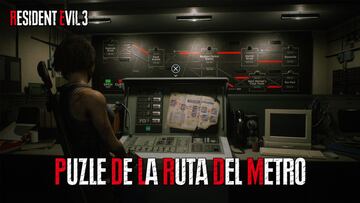 Gu&iacute;a Resident Evil 3 Remake: c&oacute;mo resolver el puzle de la ruta del metro