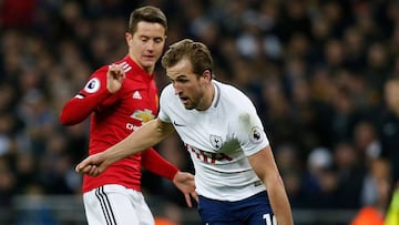 Harry Kane y Ander Herrera.