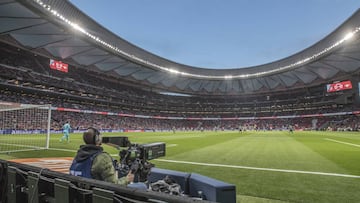 22/04/18 PARTIDO PRIMERA DIVISION
ATLETICO DE MADRID - BETIS
ESTADIO WANDA METROPOLITANO
PANORAMICA VISTA GENERAL CAMARA TV CAMARA TELEVISION
PUBLICADA 25/04/18 NA MA46 3COL