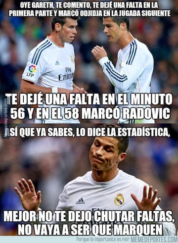 Los memes más cómicos del Legia-Real Madrid