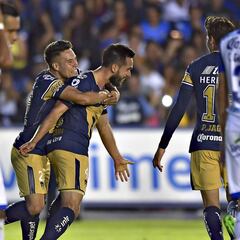 Luis Quintana rescata un punto para Pumas en Celaya