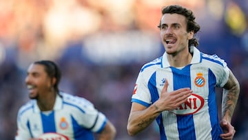 Carlos Romero, con el Espanyol.