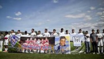 Avispones recuerdan con misa al 'Zurdito' a un año de su muerte