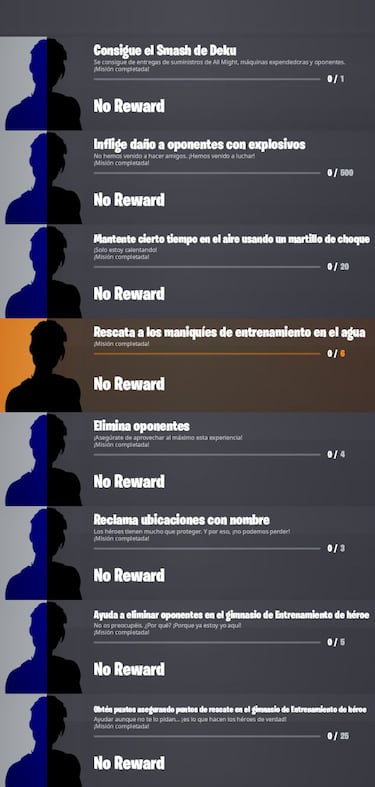 Fortnite x My Hero Academia: nuevas skins de Midoriya, Uraraka, Bakugo y All Might, Misiones y nueva arma Mítica