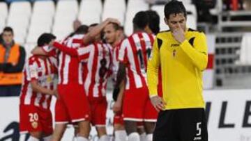 <b>ABONADO AL TROPIEZO. </b>El Real Murcia ha perdido en seis de sus últimos siete encuentros y lleva 14 puntos en otras tantas jornadas.