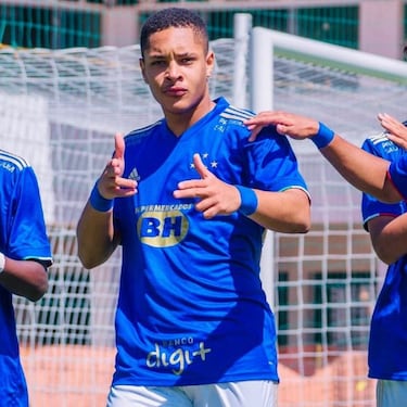 Vitor Roque, la gran joya de Ronaldo en Cruzeiro