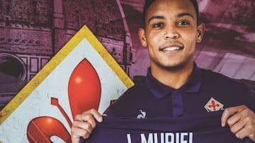 Muriel lleg&oacute; a la Fiorentina cedida por el Sevilla