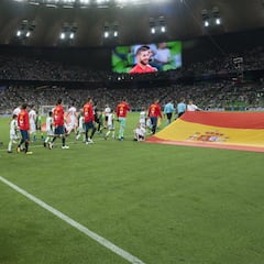 El amistoso entre España y Túnez en imágenes