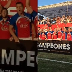 Así fue el festejo de los Cóndores con la copa en Viña