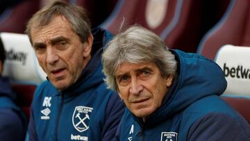 Manuel Pellegrini dirige al West Ham.