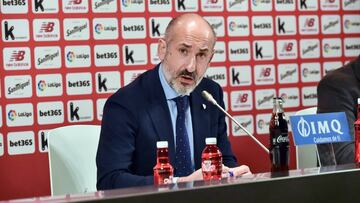 27/12/19 RUEDA DE PRENSA AITOR ELIZEGI PRESIDENTE ATHLETIC DE BILBAO