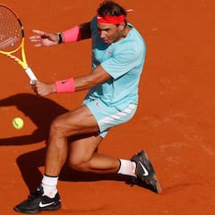 Nadal: "Era difícil jugar con tanto viento en la pista"