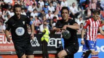 Pedro celebra su gol ante el Sporting.