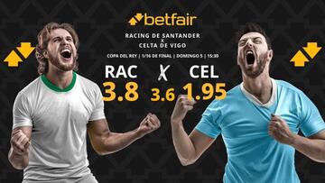 Racing de Santander vs. Celta de Vigo: horario, dónde ver, pronósticos y cuadro