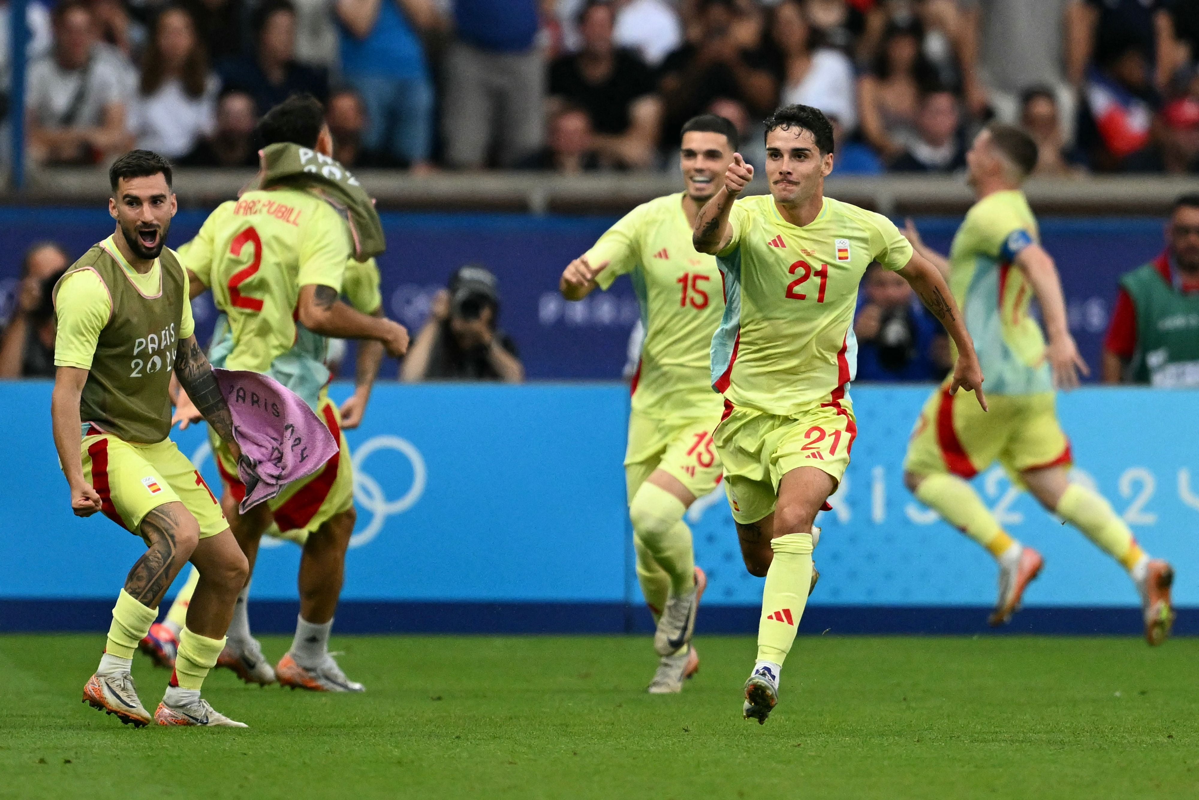 Histórico: la épica narración del golazo de Camello con el autor del gol del único oro de España en fútbol