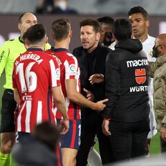 Mateu, al Cholo en el Derbi: "Diego, muchas gracias"